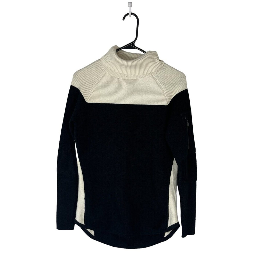 Athleta Women's Turtleneck Long Sleeve Sweater Size S Poly/Wool/Nylon